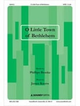 O Little Town of Bethlehem SATB choral sheet music cover